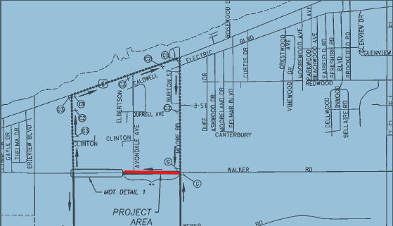 Walker Rd Phase 5 Map